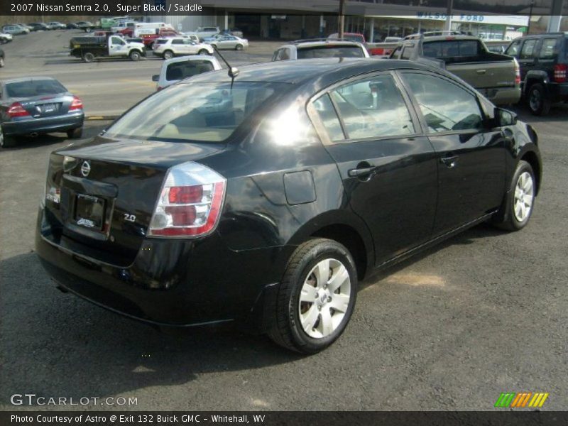 Super Black / Saddle 2007 Nissan Sentra 2.0
