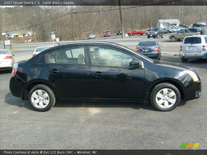 Super Black / Saddle 2007 Nissan Sentra 2.0