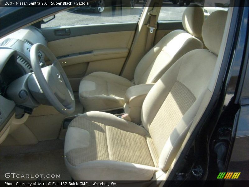 Super Black / Saddle 2007 Nissan Sentra 2.0