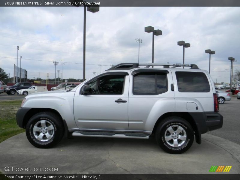 Silver Lightning / Graphite/Steel 2009 Nissan Xterra S