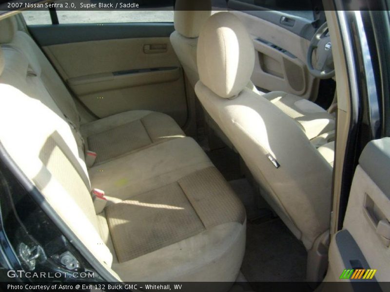 Super Black / Saddle 2007 Nissan Sentra 2.0
