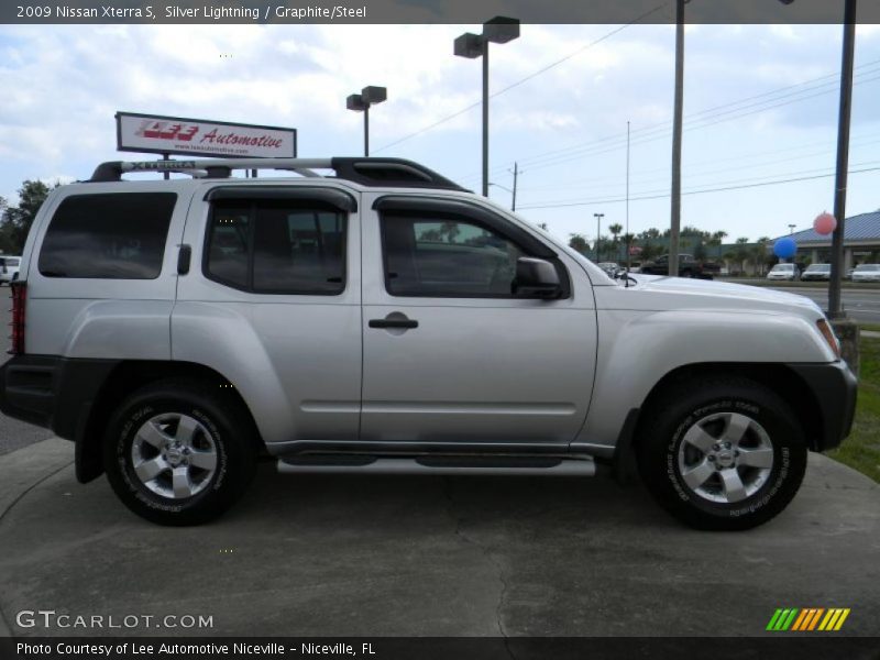 Silver Lightning / Graphite/Steel 2009 Nissan Xterra S