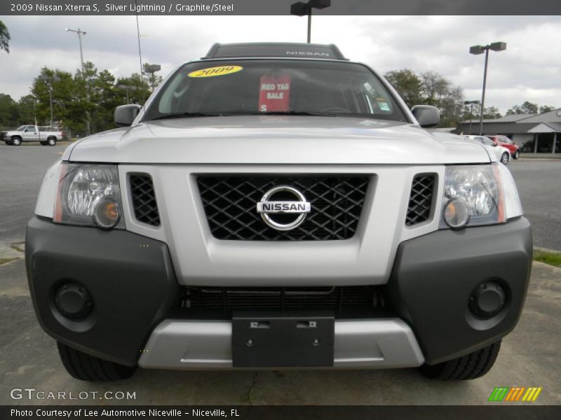 Silver Lightning / Graphite/Steel 2009 Nissan Xterra S