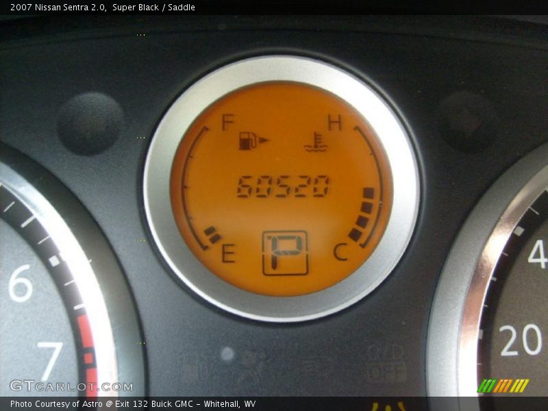 Super Black / Saddle 2007 Nissan Sentra 2.0