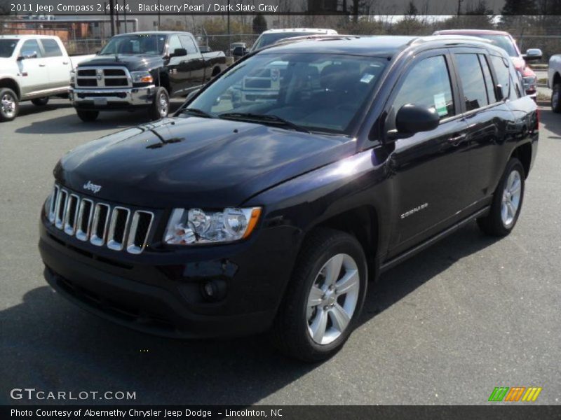 Blackberry Pearl / Dark Slate Gray 2011 Jeep Compass 2.4 4x4