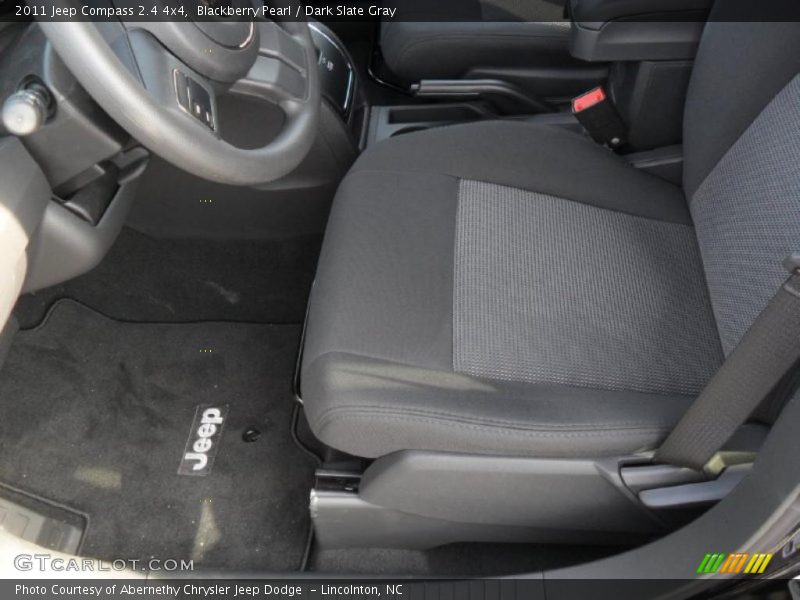 Blackberry Pearl / Dark Slate Gray 2011 Jeep Compass 2.4 4x4