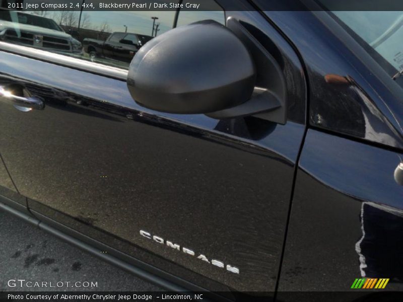 Blackberry Pearl / Dark Slate Gray 2011 Jeep Compass 2.4 4x4