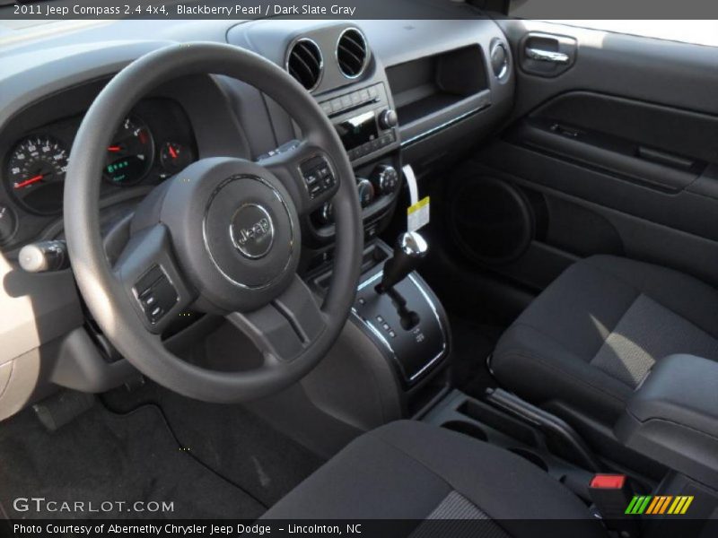 Dark Slate Gray Interior - 2011 Compass 2.4 4x4 