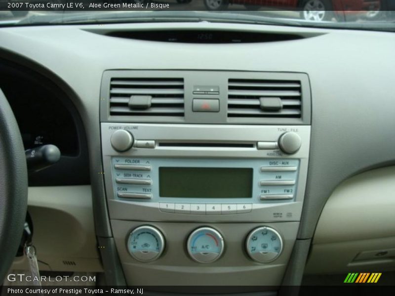 Aloe Green Metallic / Bisque 2007 Toyota Camry LE V6