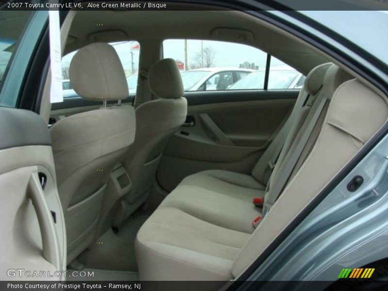 Aloe Green Metallic / Bisque 2007 Toyota Camry LE V6
