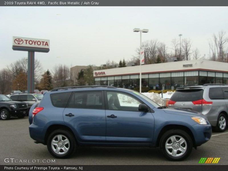 Pacific Blue Metallic / Ash Gray 2009 Toyota RAV4 4WD