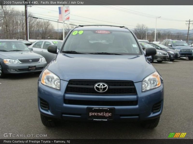 Pacific Blue Metallic / Ash Gray 2009 Toyota RAV4 4WD