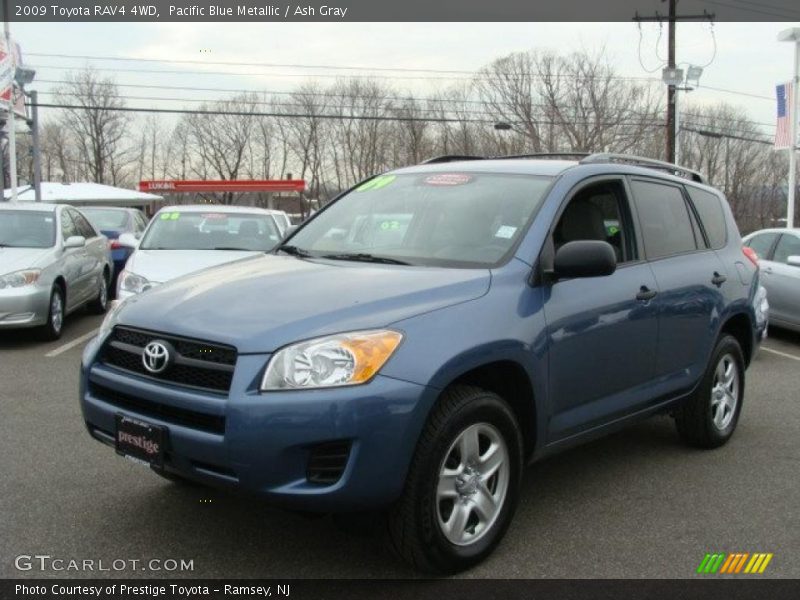 Pacific Blue Metallic / Ash Gray 2009 Toyota RAV4 4WD