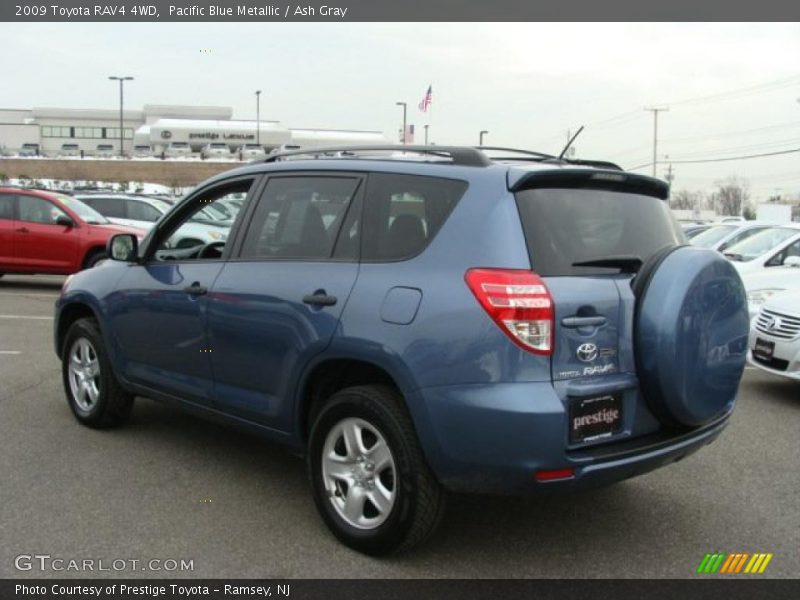 Pacific Blue Metallic / Ash Gray 2009 Toyota RAV4 4WD