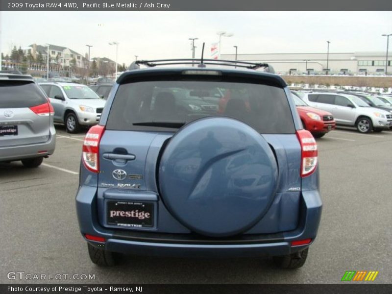 Pacific Blue Metallic / Ash Gray 2009 Toyota RAV4 4WD