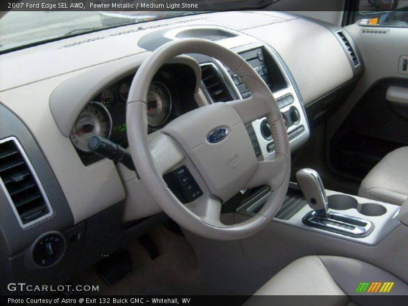 Pewter Metallic / Medium Light Stone 2007 Ford Edge SEL AWD