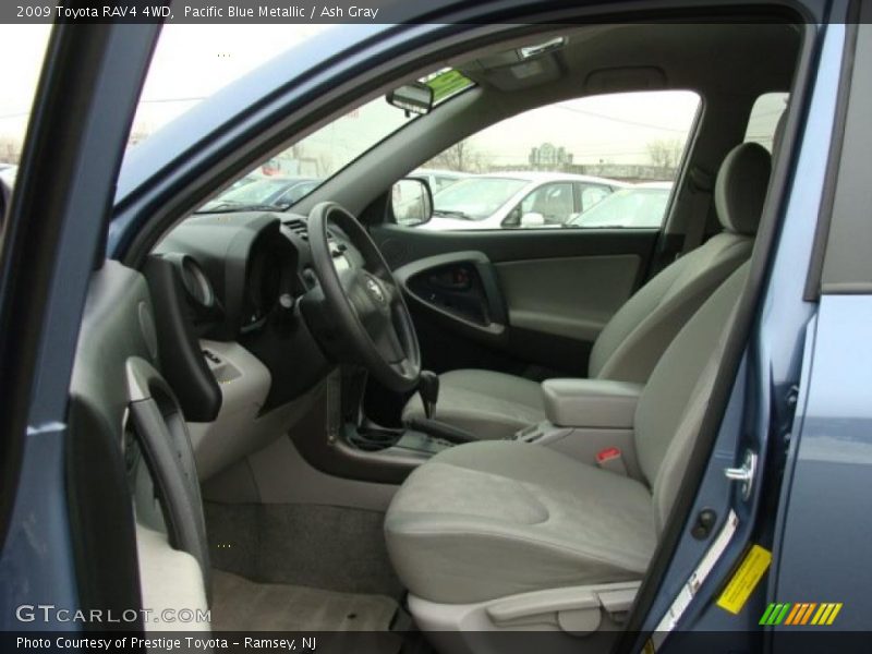 Pacific Blue Metallic / Ash Gray 2009 Toyota RAV4 4WD