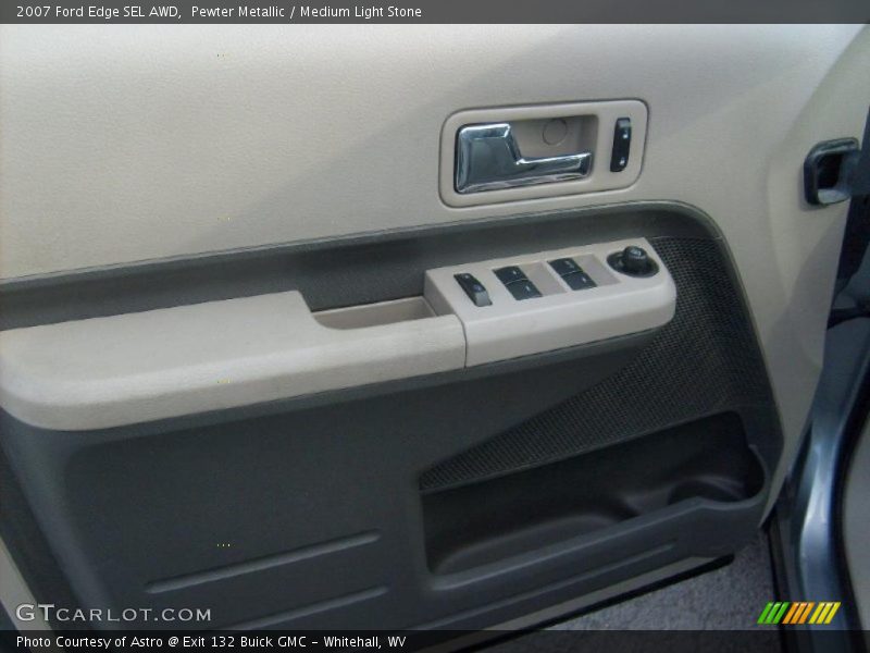 Pewter Metallic / Medium Light Stone 2007 Ford Edge SEL AWD