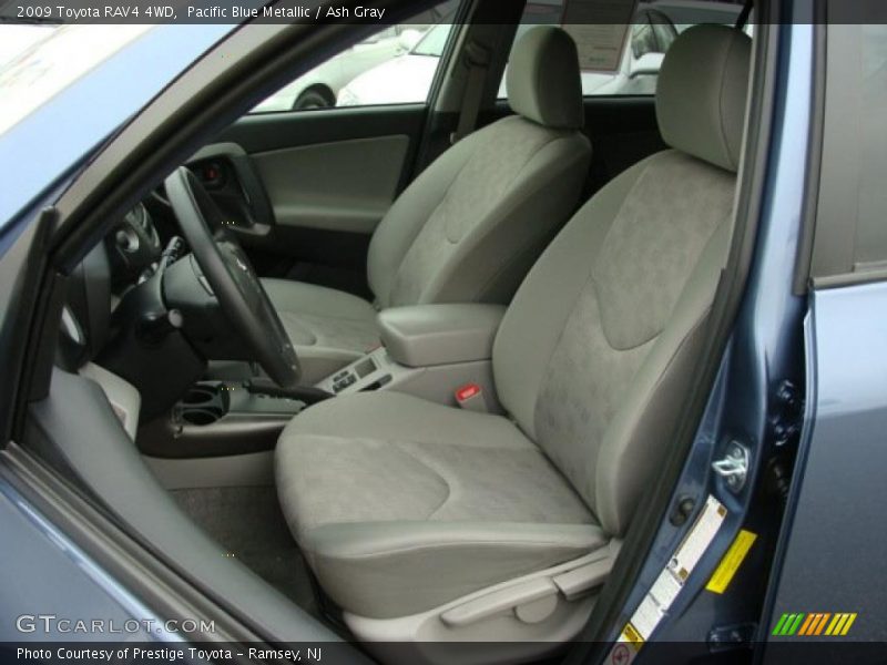 Pacific Blue Metallic / Ash Gray 2009 Toyota RAV4 4WD