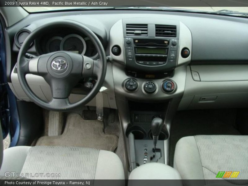 Pacific Blue Metallic / Ash Gray 2009 Toyota RAV4 4WD