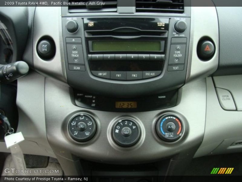 Pacific Blue Metallic / Ash Gray 2009 Toyota RAV4 4WD