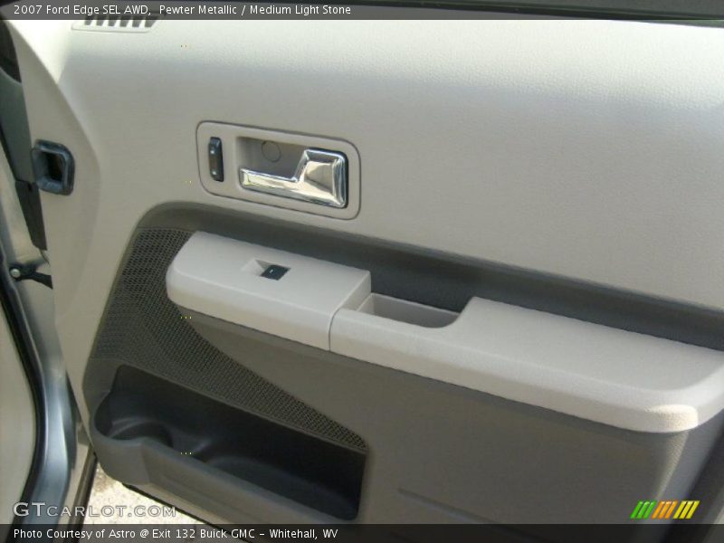 Pewter Metallic / Medium Light Stone 2007 Ford Edge SEL AWD