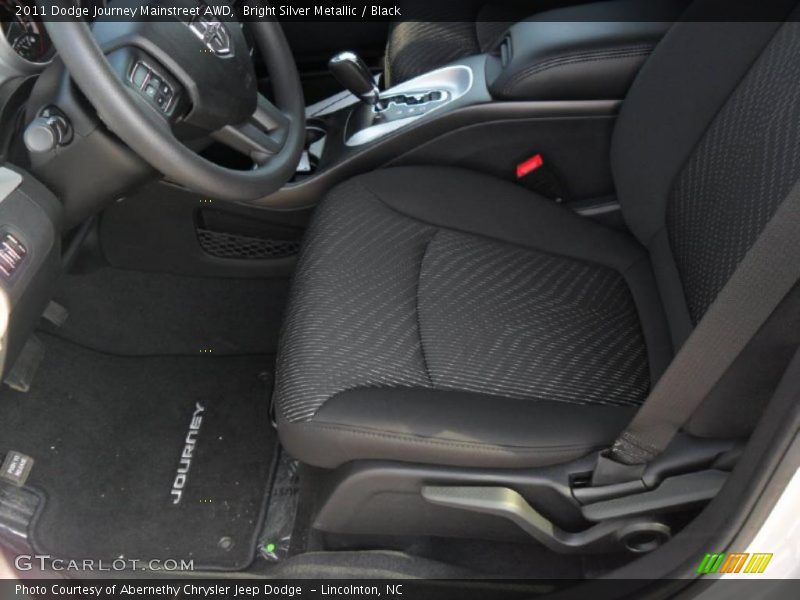  2011 Journey Mainstreet AWD Black Interior
