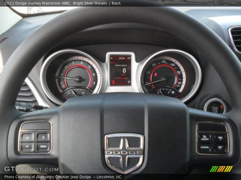  2011 Journey Mainstreet AWD Mainstreet AWD Gauges