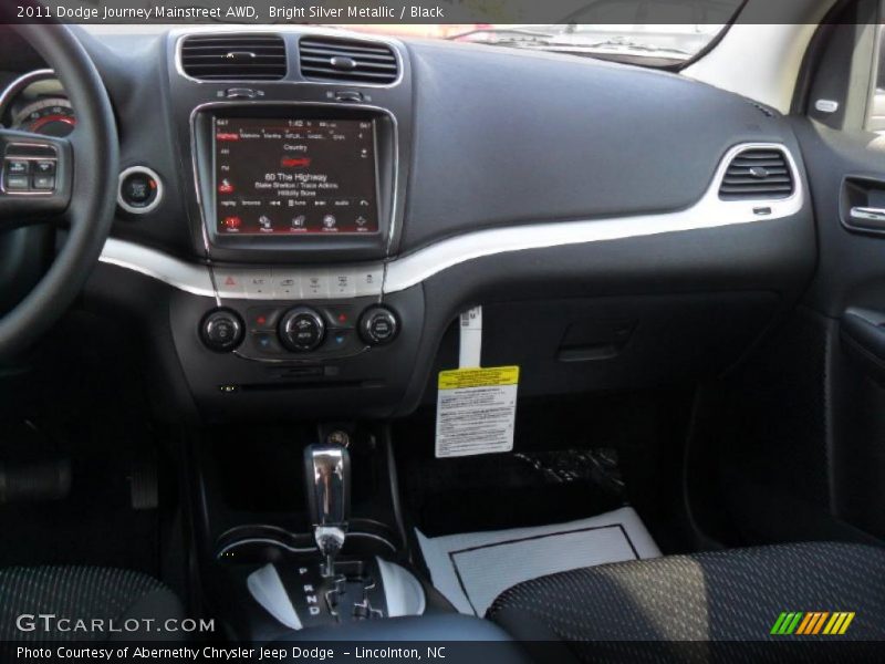 Bright Silver Metallic / Black 2011 Dodge Journey Mainstreet AWD