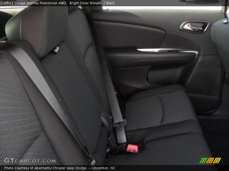 Bright Silver Metallic / Black 2011 Dodge Journey Mainstreet AWD