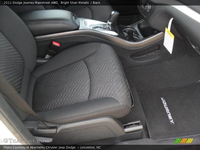 Bright Silver Metallic / Black 2011 Dodge Journey Mainstreet AWD