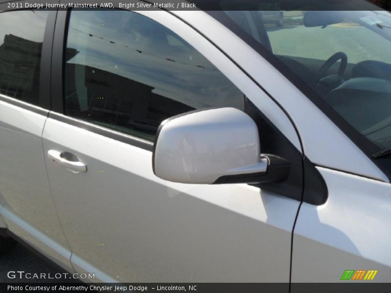 Bright Silver Metallic / Black 2011 Dodge Journey Mainstreet AWD