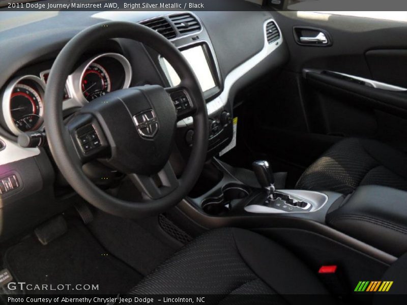 Black Interior - 2011 Journey Mainstreet AWD 