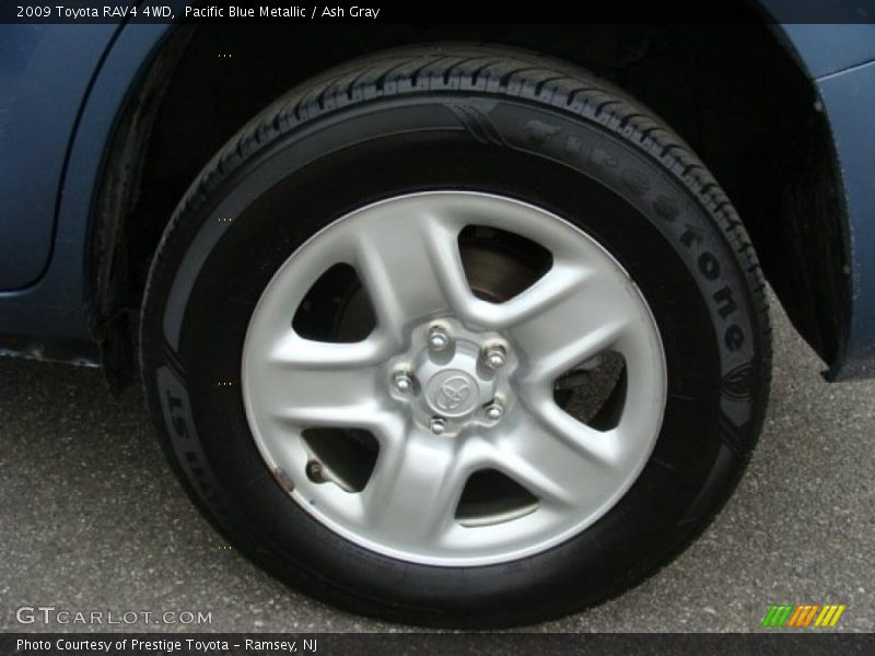 Pacific Blue Metallic / Ash Gray 2009 Toyota RAV4 4WD