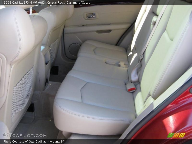 Crystal Red / Cashmere/Cocoa 2008 Cadillac SRX 4 V6 AWD