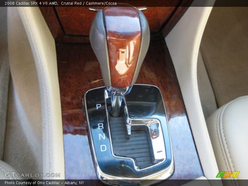Crystal Red / Cashmere/Cocoa 2008 Cadillac SRX 4 V6 AWD