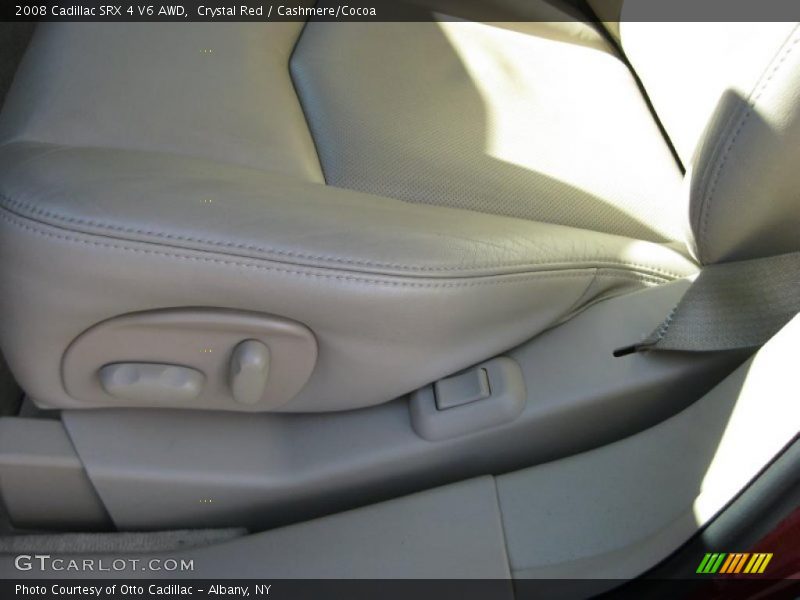 Crystal Red / Cashmere/Cocoa 2008 Cadillac SRX 4 V6 AWD