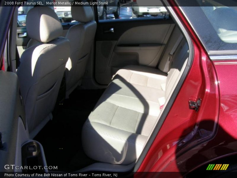 Merlot Metallic / Medium Light Stone 2008 Ford Taurus SEL