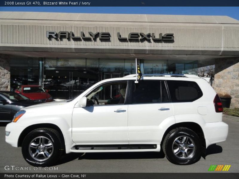 Blizzard White Pearl / Ivory 2008 Lexus GX 470