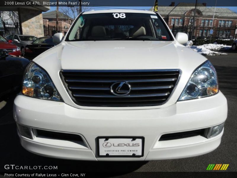 Blizzard White Pearl / Ivory 2008 Lexus GX 470