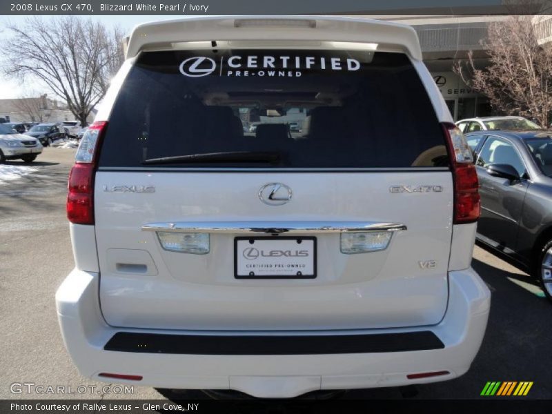 Blizzard White Pearl / Ivory 2008 Lexus GX 470