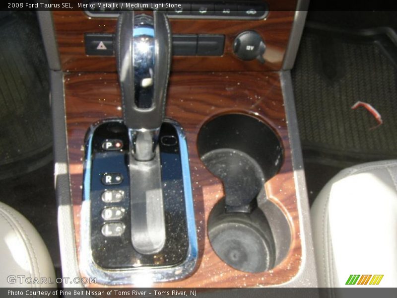 Merlot Metallic / Medium Light Stone 2008 Ford Taurus SEL