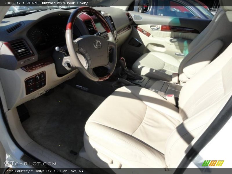 Blizzard White Pearl / Ivory 2008 Lexus GX 470