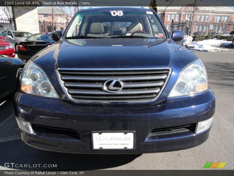 Nautical Blue Metallic / Ivory 2008 Lexus GX 470