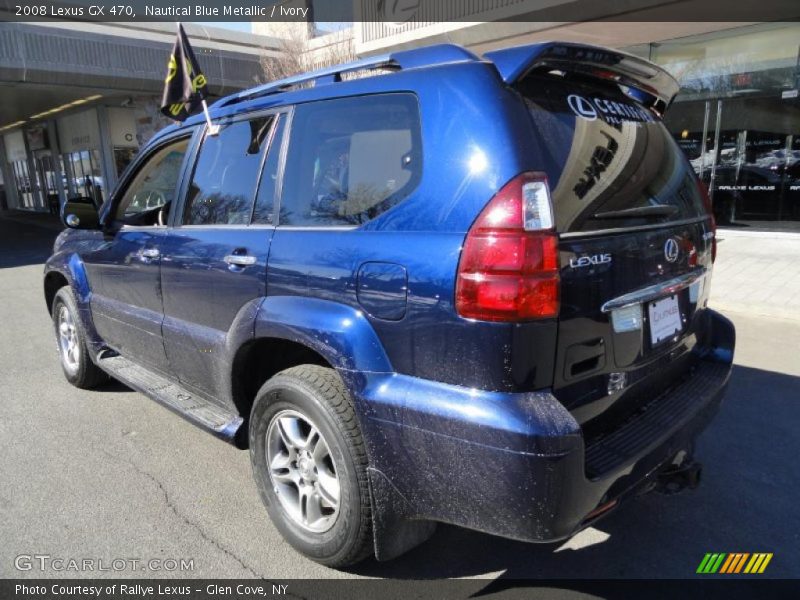 Nautical Blue Metallic / Ivory 2008 Lexus GX 470