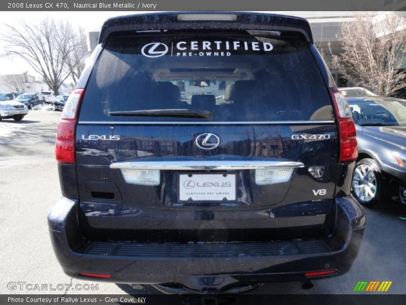 Nautical Blue Metallic / Ivory 2008 Lexus GX 470