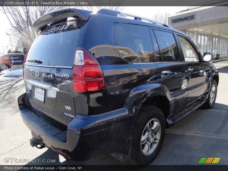 Nautical Blue Metallic / Ivory 2008 Lexus GX 470
