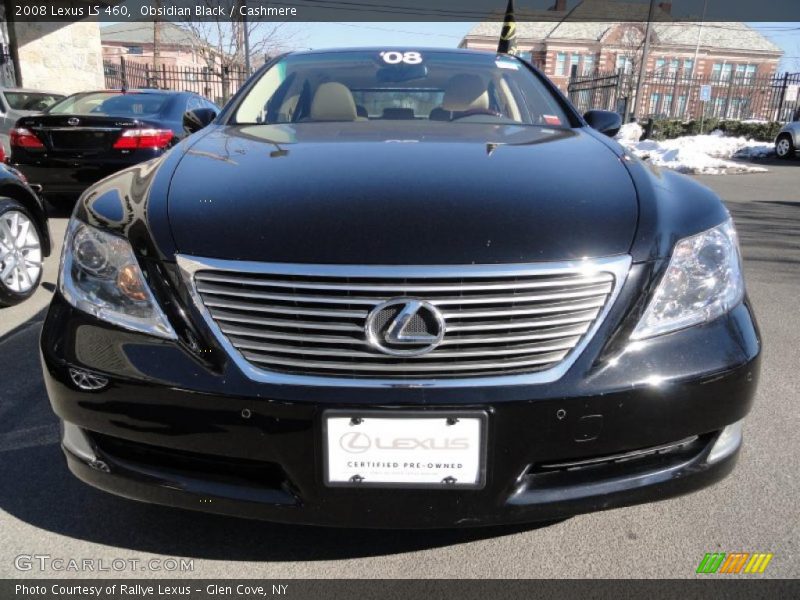 Obsidian Black / Cashmere 2008 Lexus LS 460