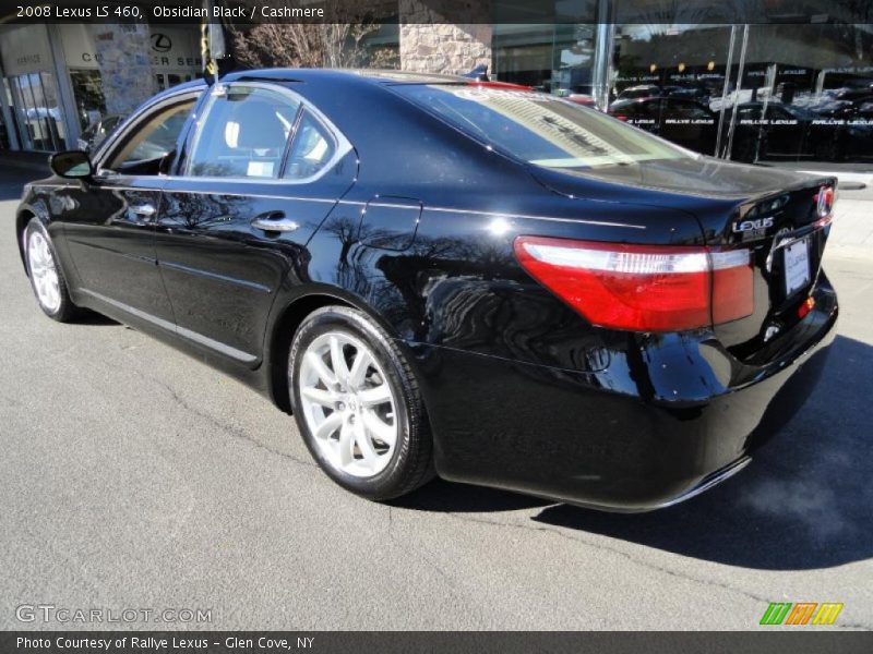 Obsidian Black / Cashmere 2008 Lexus LS 460
