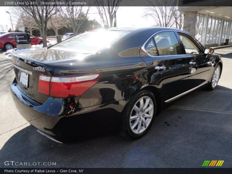 Obsidian Black / Cashmere 2008 Lexus LS 460